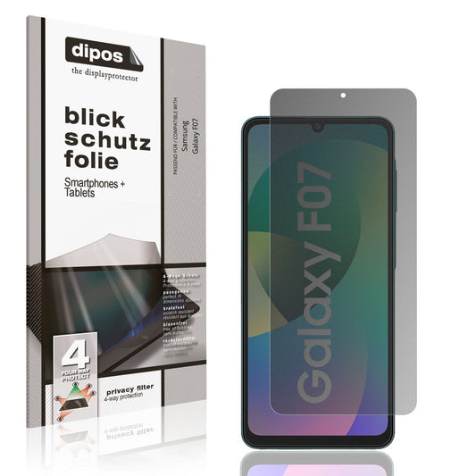 Blickschutzfolie für Samsung Galaxy F07 matt Schut (1)