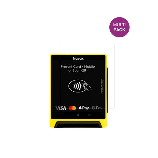 2x Schutzfolie klar für Nayax VPOS Media 4 Display (1)