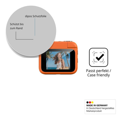 2x 9H Schutzfolie für EasyByMall Y360 Action Cam P (6)