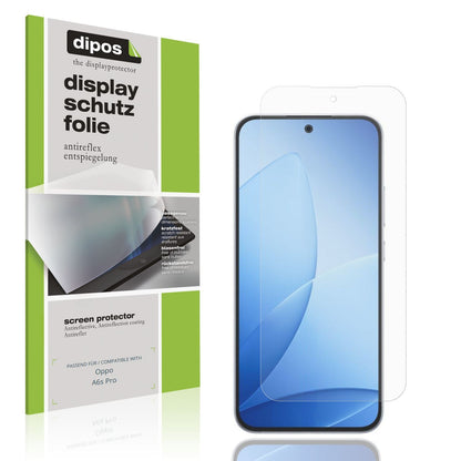 4x Schutzfolie matt für Oppo A6s Pro Display-Schut (1)