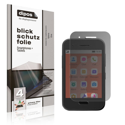 Blickschutzfolie für Xplora One matt Schutzfolie P (1)