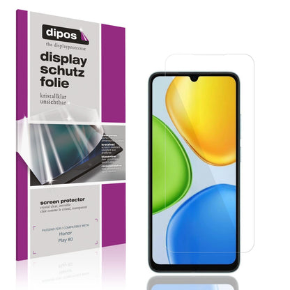 4x Schutzfolie klar für Honor Play 80 Display-Schu (1)