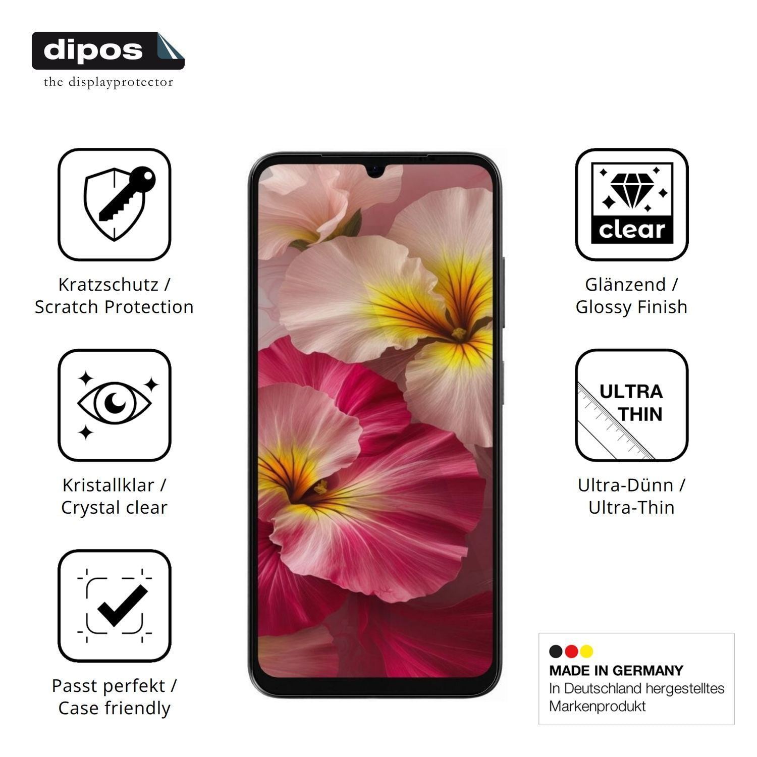 4x Schutzfolie klar für Lava Bold N2 Lite Display- (7)