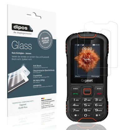 2x 9H Schutzfolie für Gigaset GLX8 Plus Panzerfoli (1)