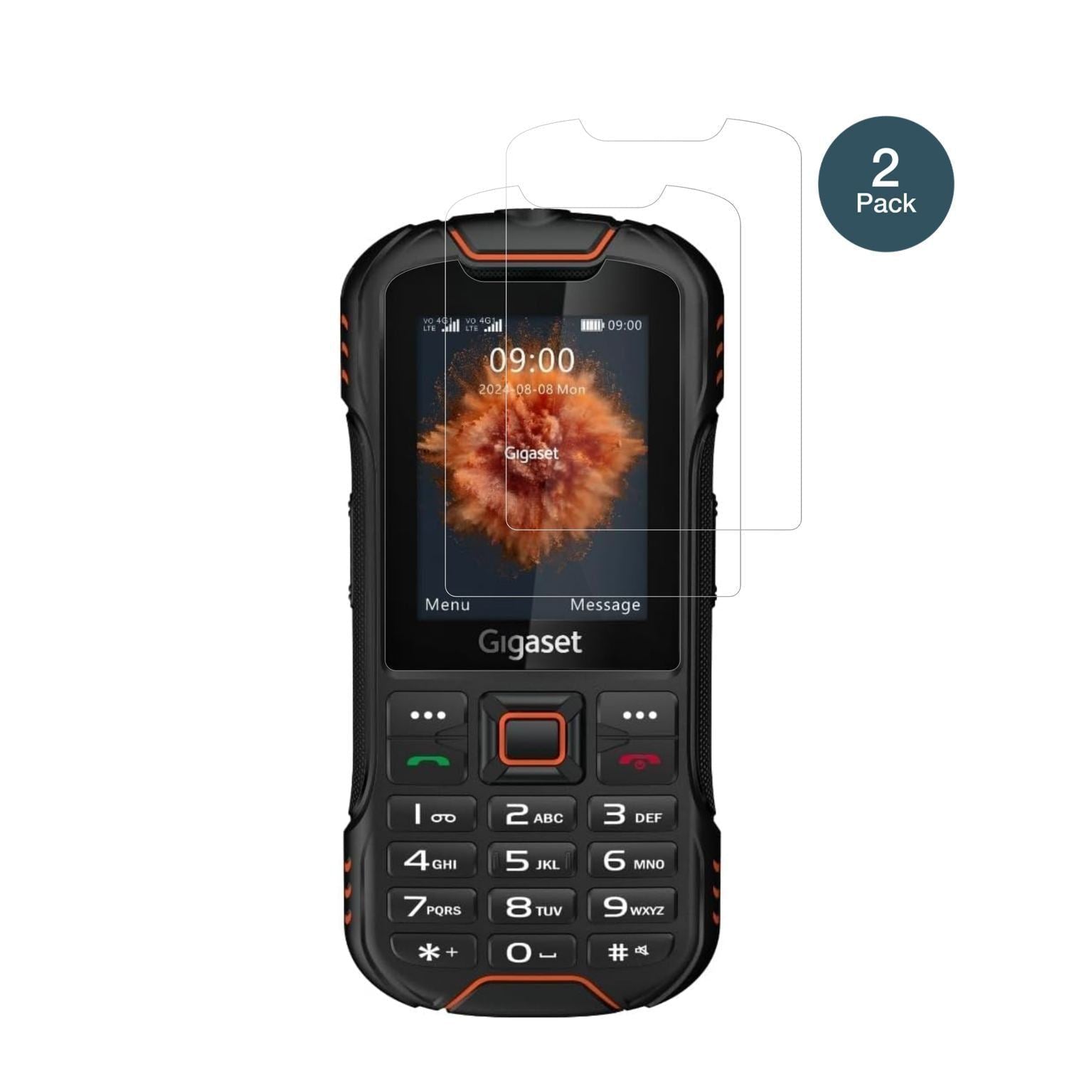 2x 9H Schutzfolie für Gigaset GLX8 Plus Panzerfoli (2)
