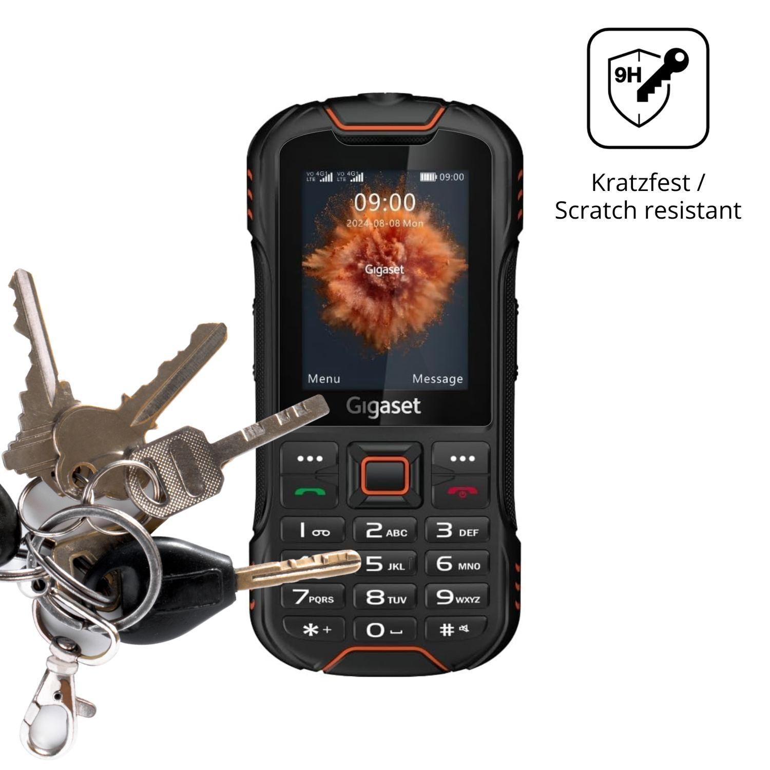 2x 9H Schutzfolie für Gigaset GLX8 Plus Panzerfoli (3)