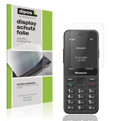 4x Schutzfolie matt für Panasonic KX-TU260 Display (1)