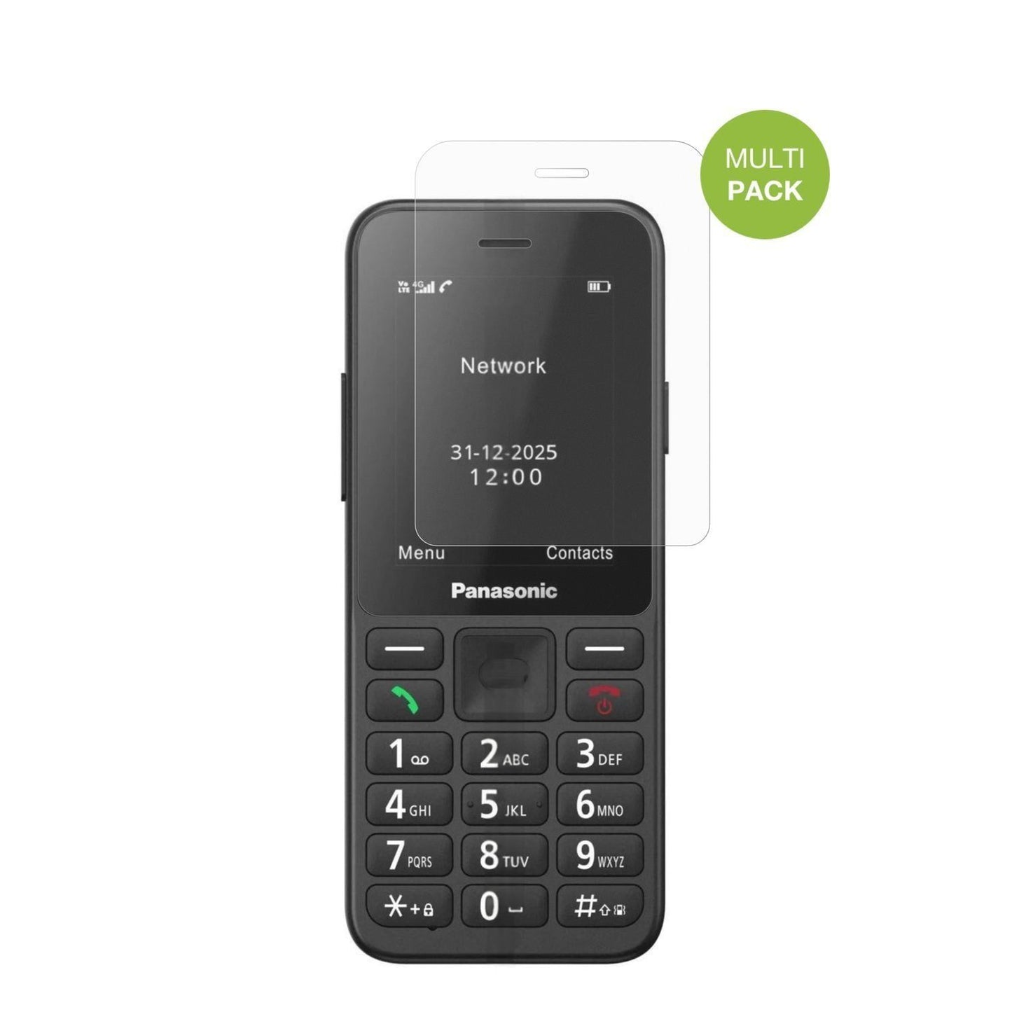 4x Schutzfolie matt für Panasonic KX-TU260 Display (2)
