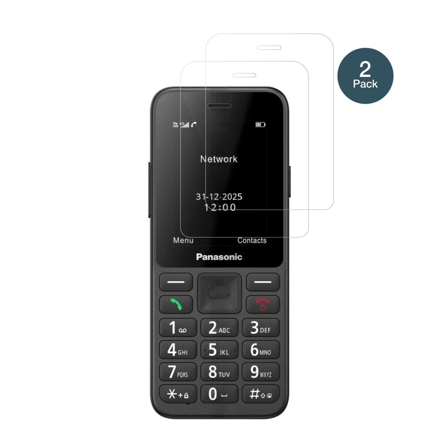 2x 9H Schutzfolie für Panasonic KX-TU260 Panzerfol (2)