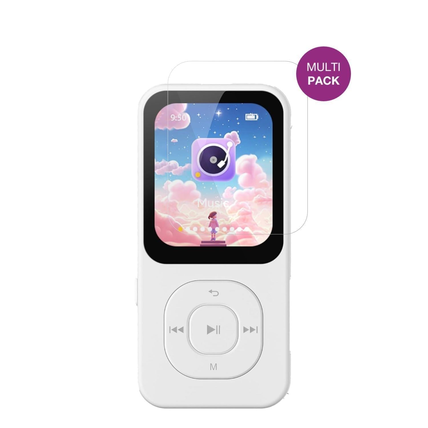 4x Schutzfolie klar für PECSU S2-New MP3-Player Di (2)