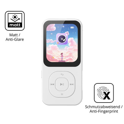 2x 9H Schutzfolie matt für PECSU S2-New MP3-Player (5)