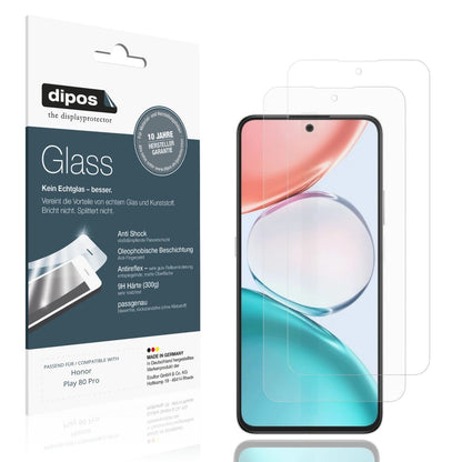 2x 9H Schutzfolie matt für Honor Play 80 Pro Panze (1)