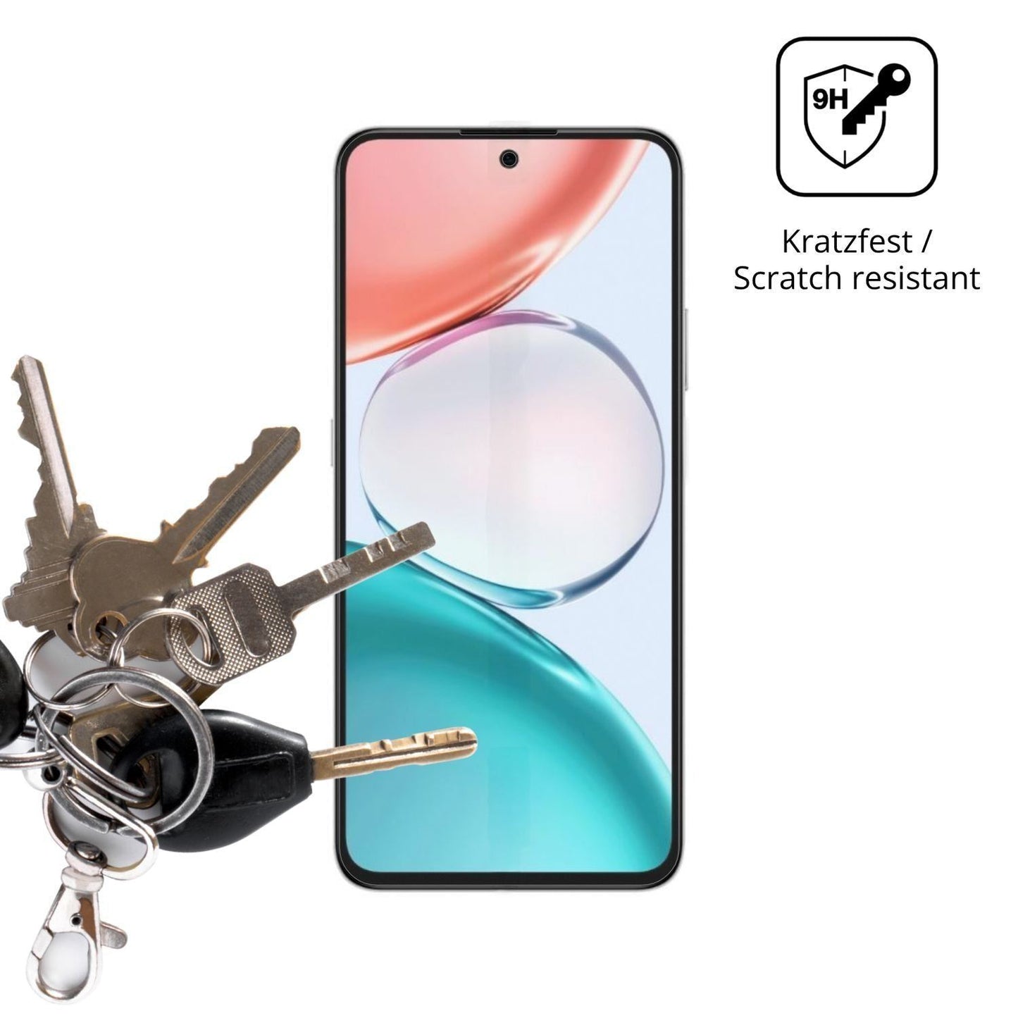 2x 9H Schutzfolie matt für Honor Play 80 Pro Panze (3)