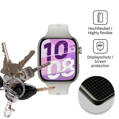 2x 3D Full Cover Schutzfolie für Honor Watch X5i (3)