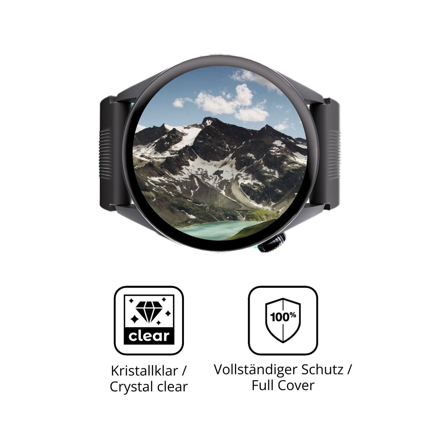 2x 3D Full Cover Schutzfolie für iSo Tech S200 (5)