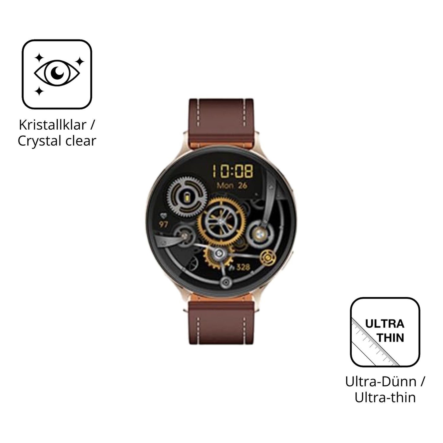 6x Schutzfolie klar für SWZEC Zeus One Display-Sch (5)