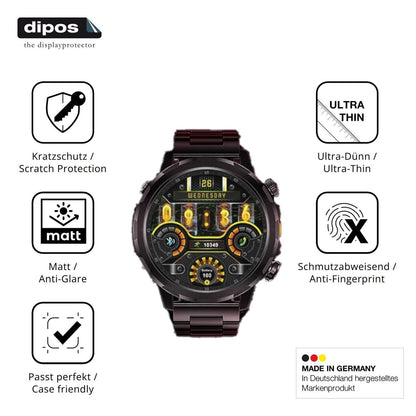 6x Schutzfolie matt für BENYAR SMART EF20 Display- (7)
