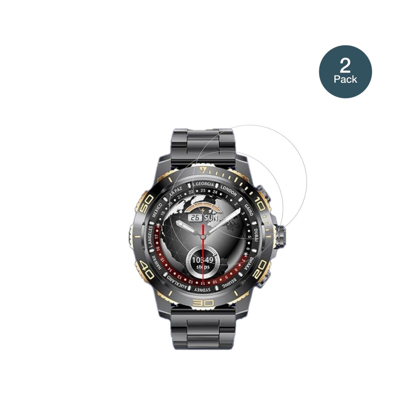 2x 9H Schutzfolie für CHOOSETIME EF21 Panzerfolie (2)