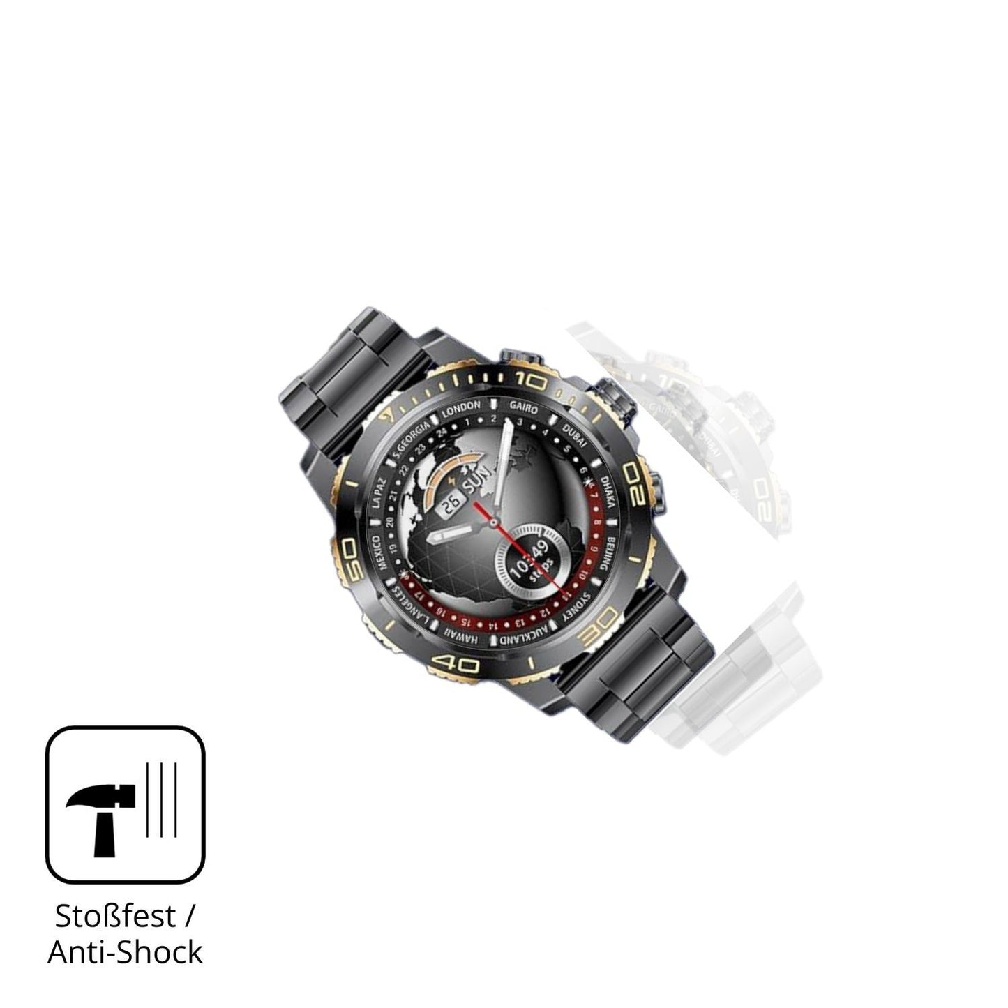 2x 9H Schutzfolie für CHOOSETIME EF21 Panzerfolie (4)