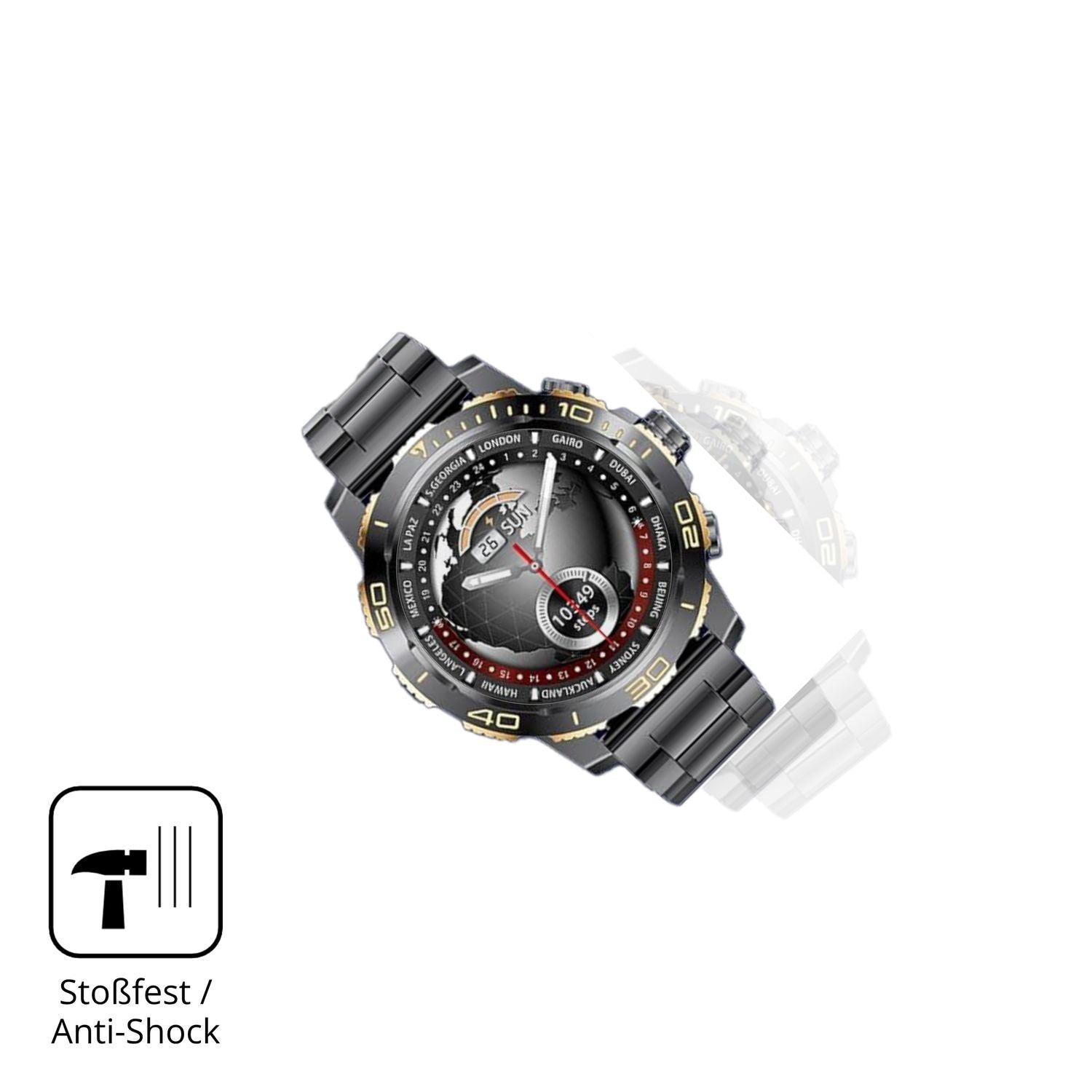 2x 9H Schutzfolie für CHOOSETIME EF21 Panzerfolie (4)
