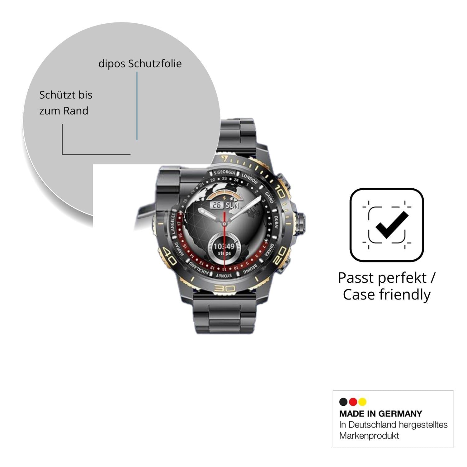 2x 9H Schutzfolie für CHOOSETIME EF21 Panzerfolie (6)