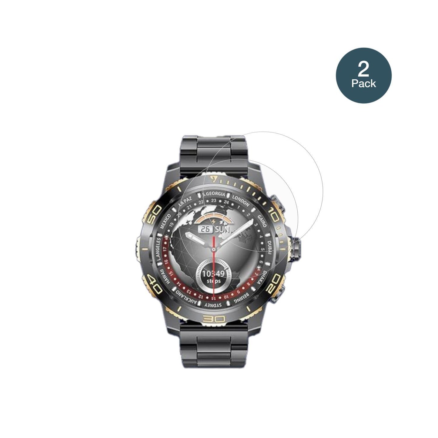 2x 9H Schutzfolie matt für CHOOSETIME EF21 Panzerf (2)