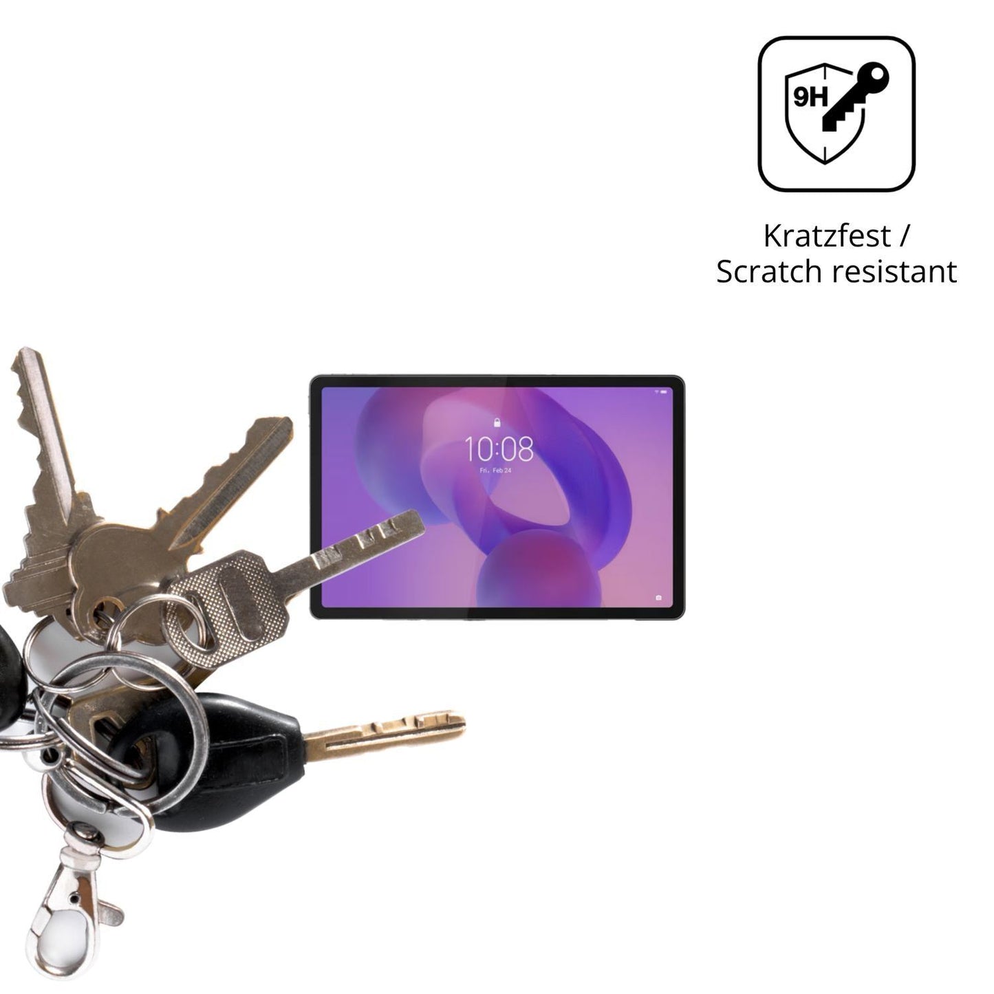 2x 9H Schutzfolie für Lenovo Tab K11 2. Gen TB336Z (3)