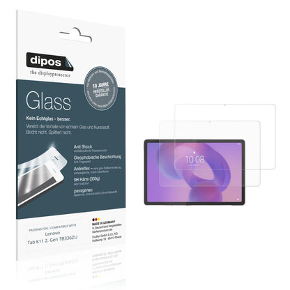 2x 9H Schutzfolie matt für Lenovo Tab K11 2. Gen T (1)