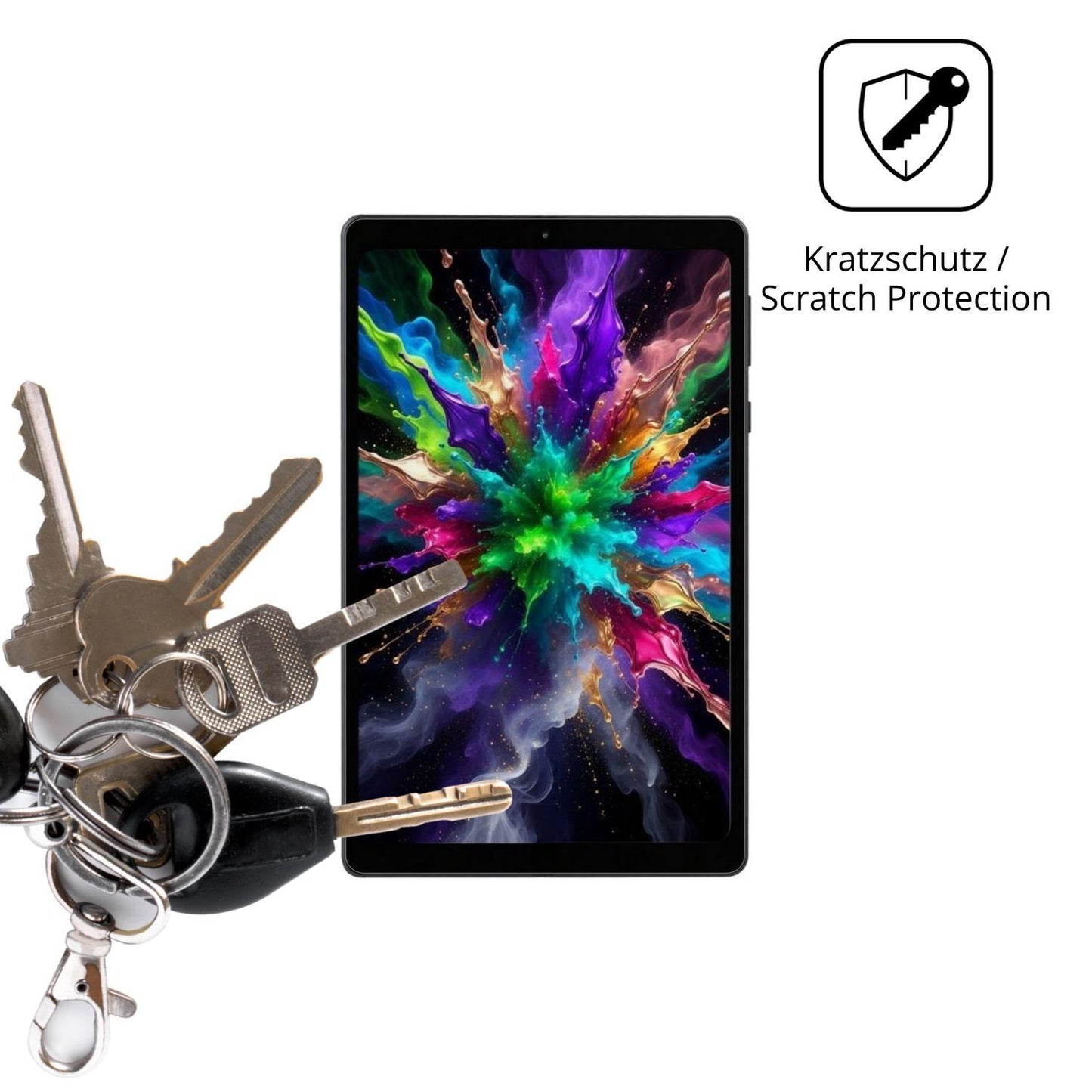 2x Schutzfolie klar für Headwolf FPad 6 Display-Sc (4)