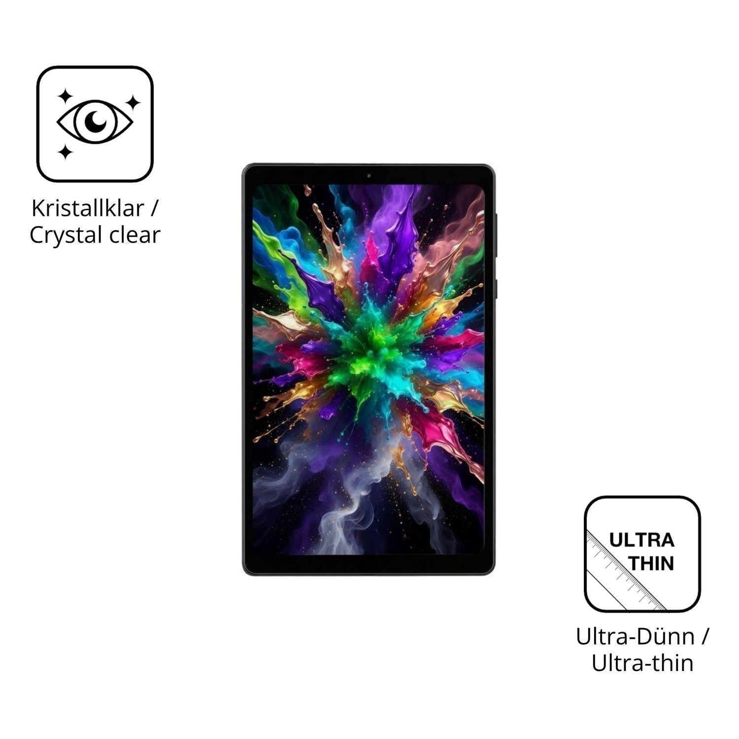 2x Schutzfolie klar für Headwolf FPad 6 Display-Sc (5)