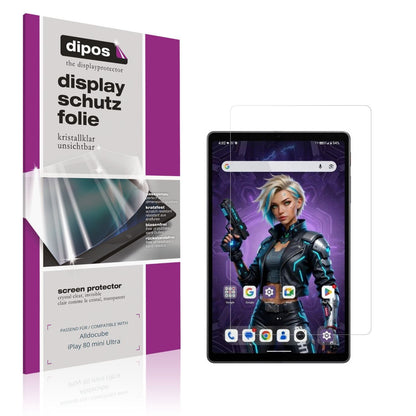 2x Schutzfolie klar für Alldocube iPlay 80 mini Ul (1)