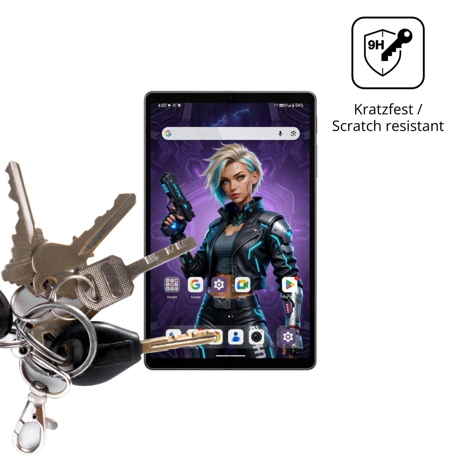 2x 9H Schutzfolie für Alldocube iPlay 80 mini Ultr (3)