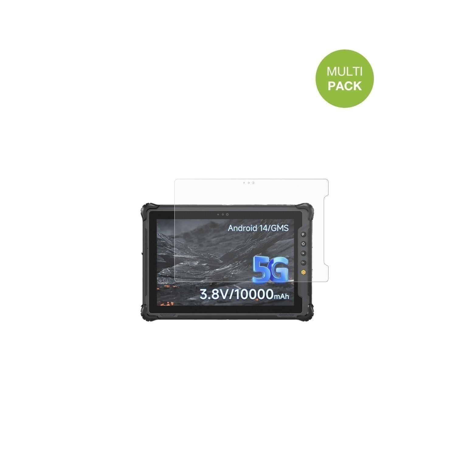 2x Schutzfolie matt für ONERugged M105Q Display-Sc (2)