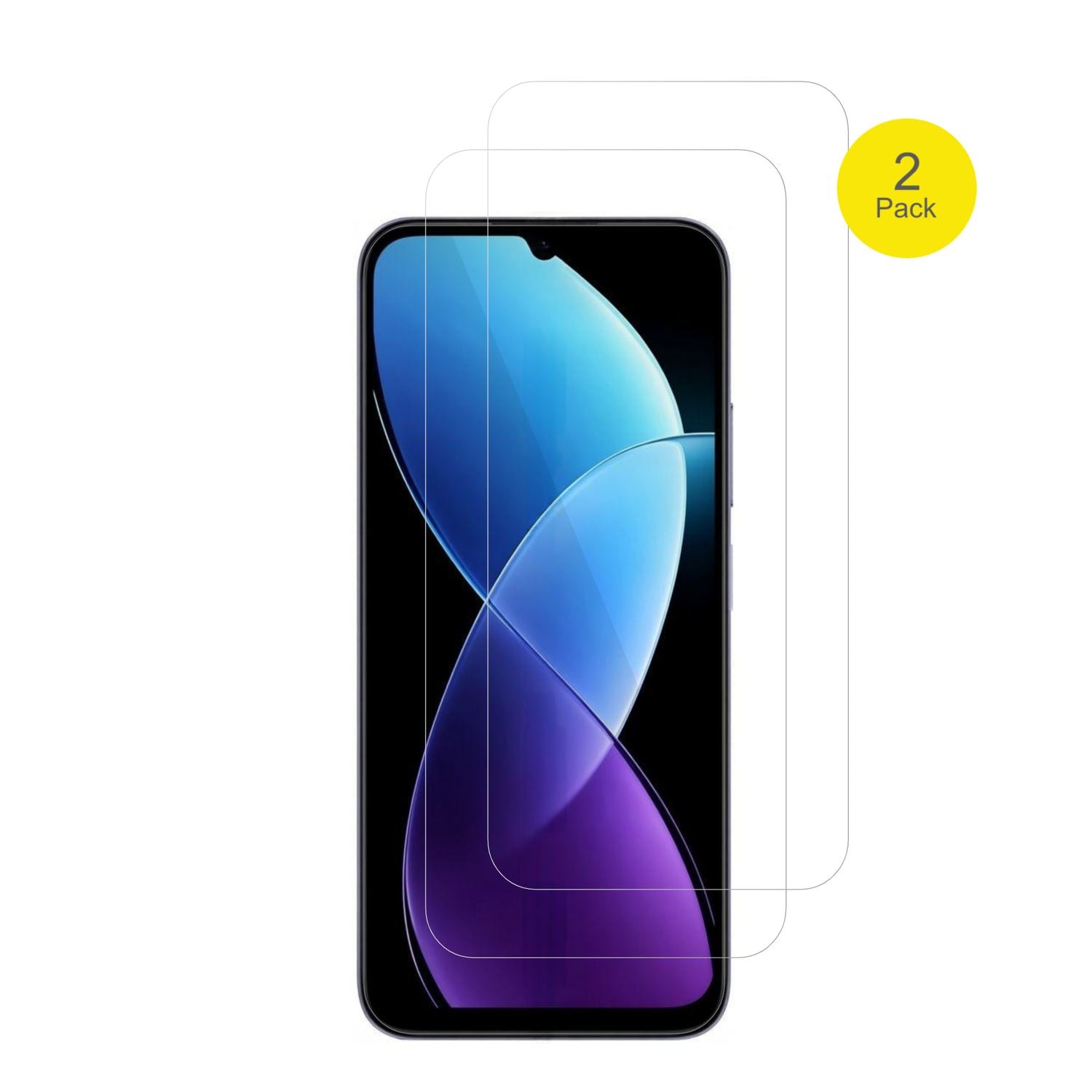 2x 3D Full Cover Schutzfolie für Redmi R70m 5G (2)