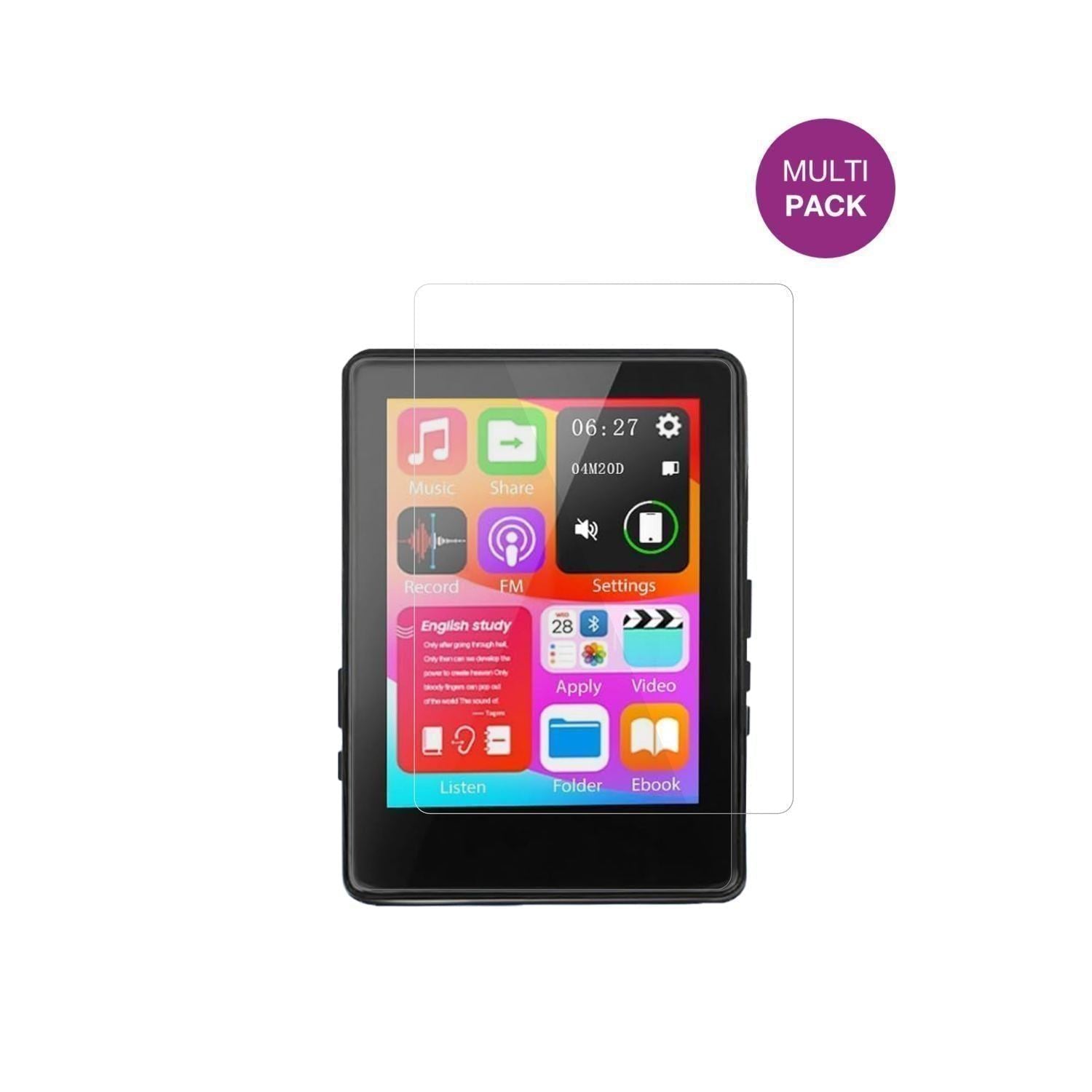 4x Schutzfolie klar für Taichaeu D6 MP3-Player Dis (2)