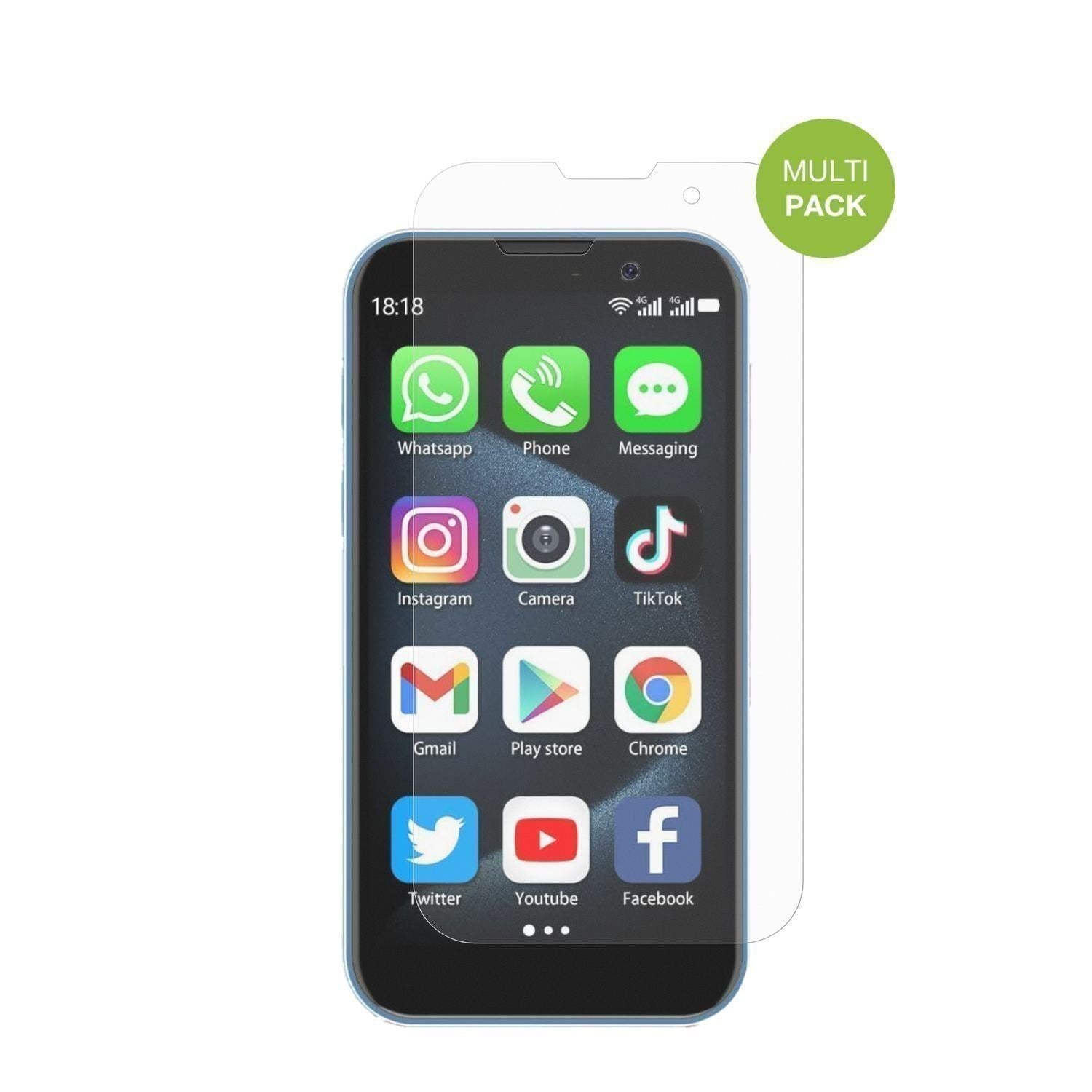 4x Schutzfolie matt für BLKE S 18 Pro Mini-Smartph (2)
