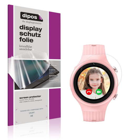 6x Schutzfolie klar für Ucani A8 Display-Schutzfol (1)