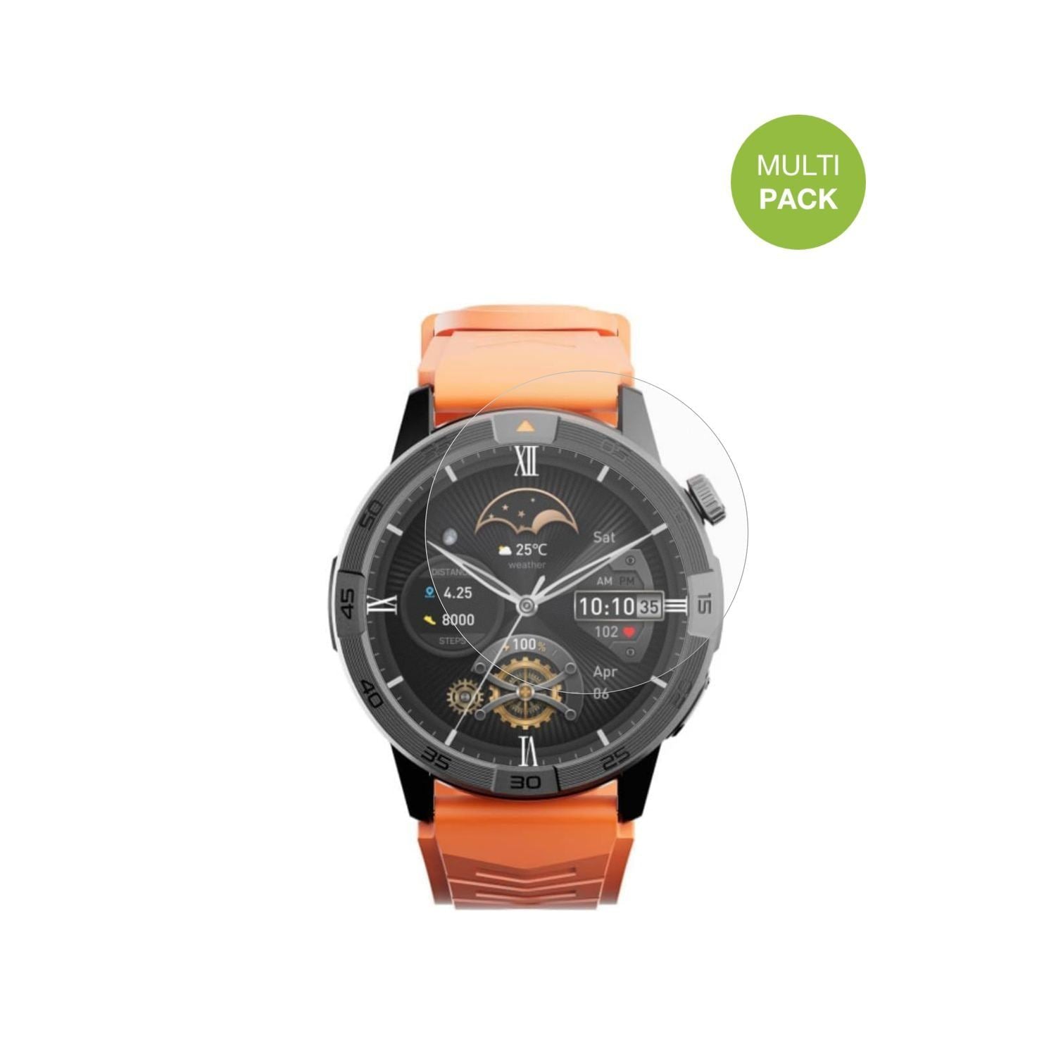 6x Schutzfolie matt für AGM Legion Black Pro Displ (2)