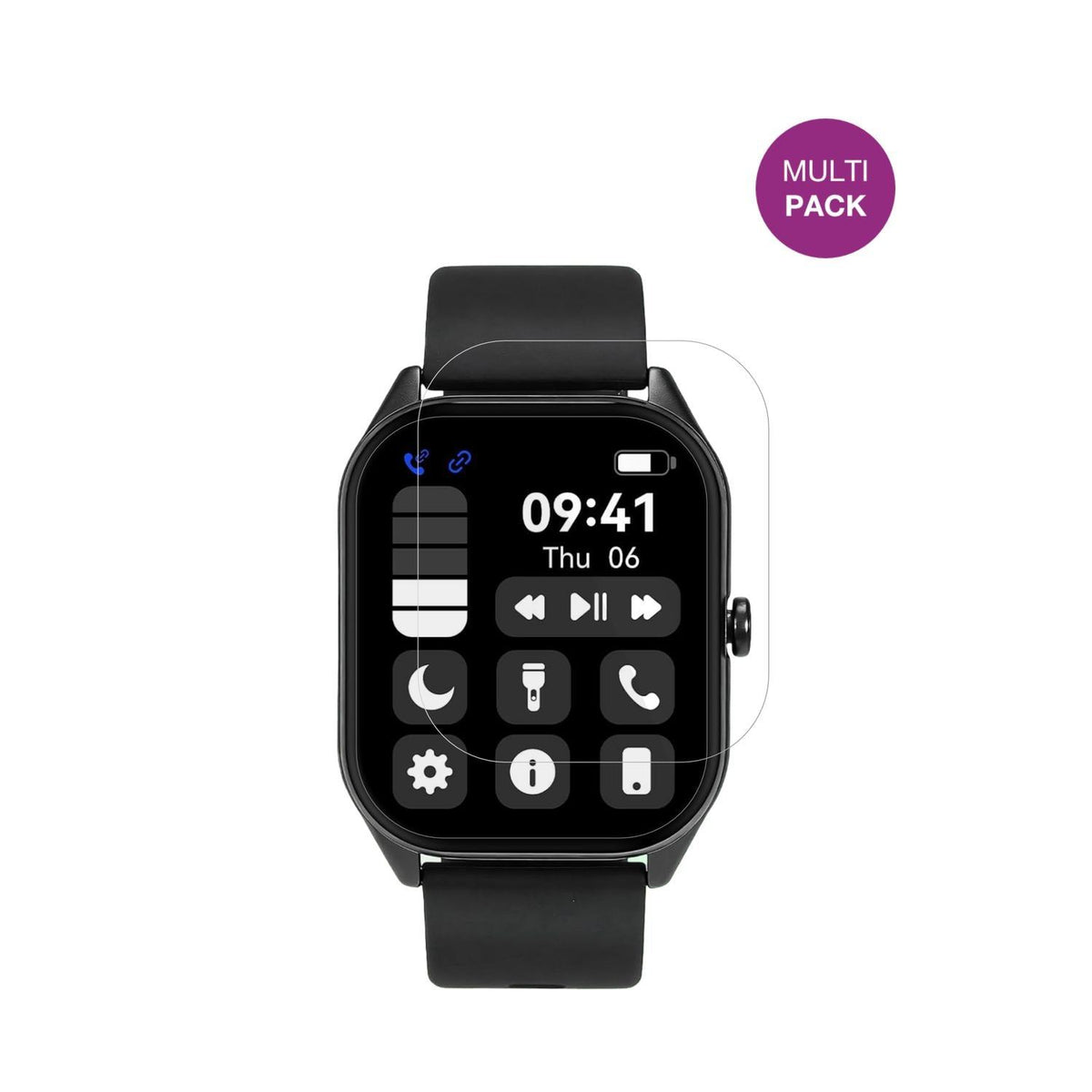 6x Schutzfolie klar für Rainpal T13 Display-Schutz (2)