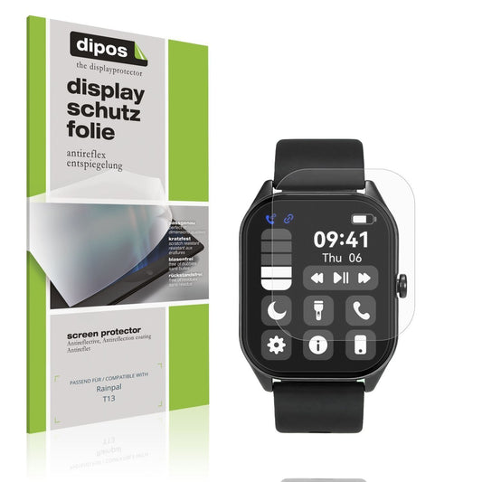 6x Schutzfolie matt für Rainpal T13 Display-Schutz (1)