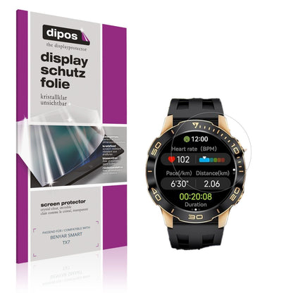 6x Schutzfolie klar für BENYAR SMART TX7 Display-S (1)