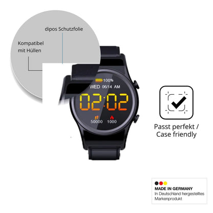 6x Schutzfolie klar für DigiKuber FSSB 1.3 Zoll Di (6)
