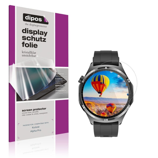 6x Schutzfolie klar für Kuisoe Alpha Pro Display-S (1)