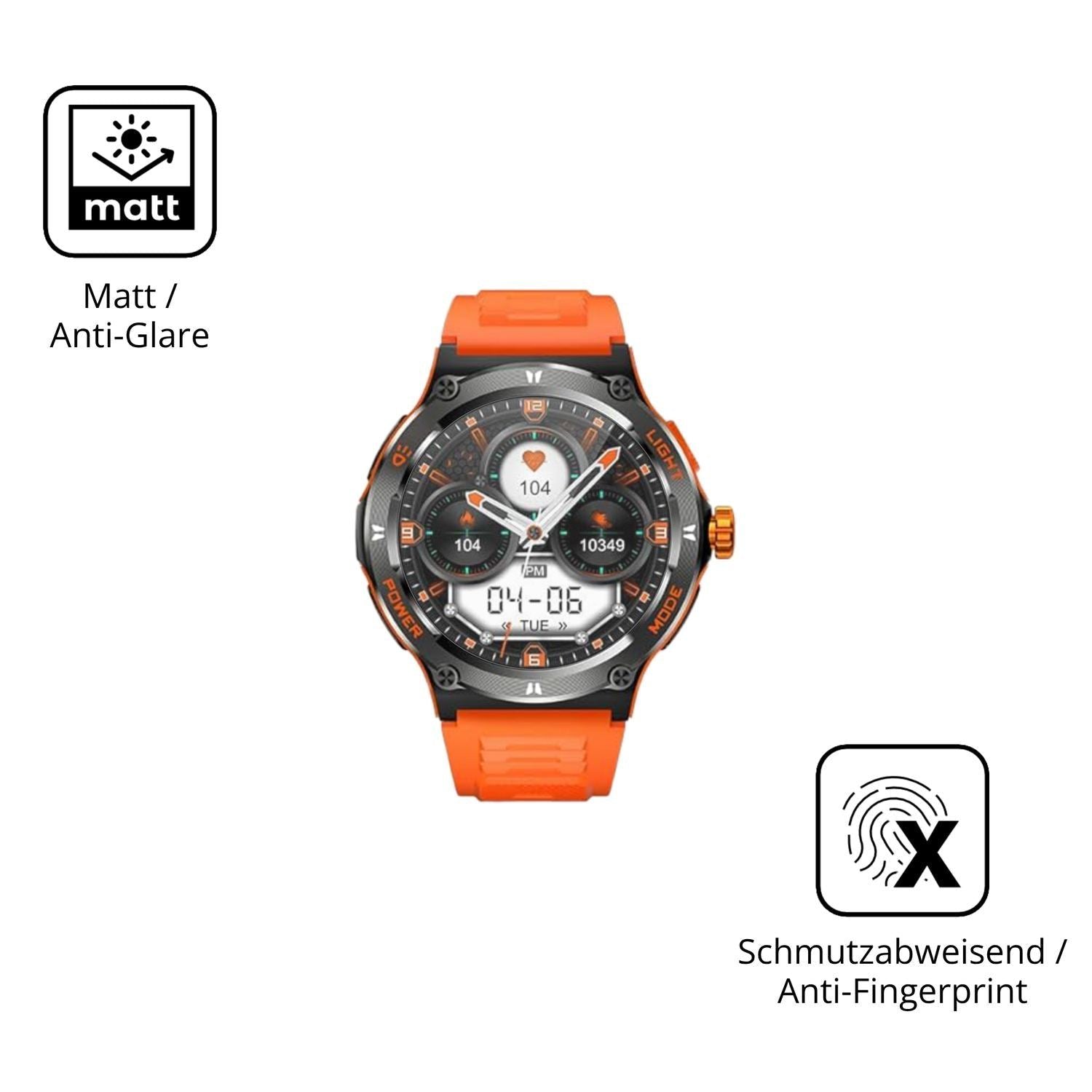 6x Schutzfolie matt für SWZEC Goliath 2.0 Display- (5)
