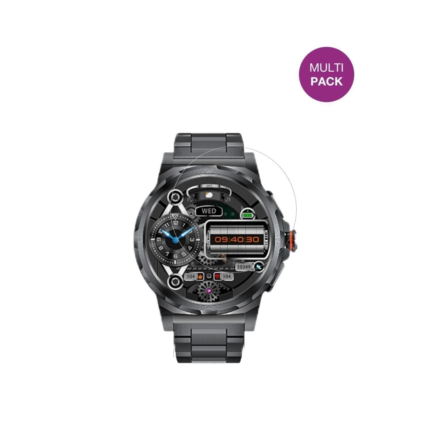 6x Schutzfolie klar für CHOOSETIME SML6 Display-Sc (2)
