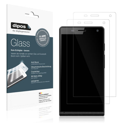 2x 9H Schutzfolie für Highscreen Verge Panzerfolie (1)