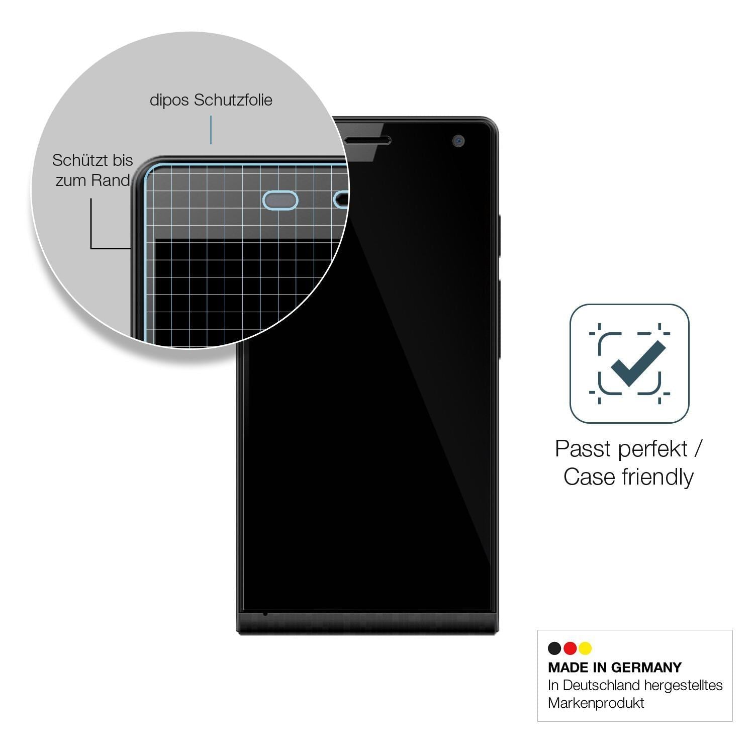 2x 9H Schutzfolie für Highscreen Verge Panzerfolie (6)