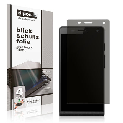 Blickschutzfolie für Highscreen Verge matt Schutzf (1)