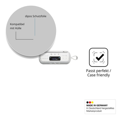 2x Schutzfolie matt für JBL Tuner 3 Display-Schutz (6)