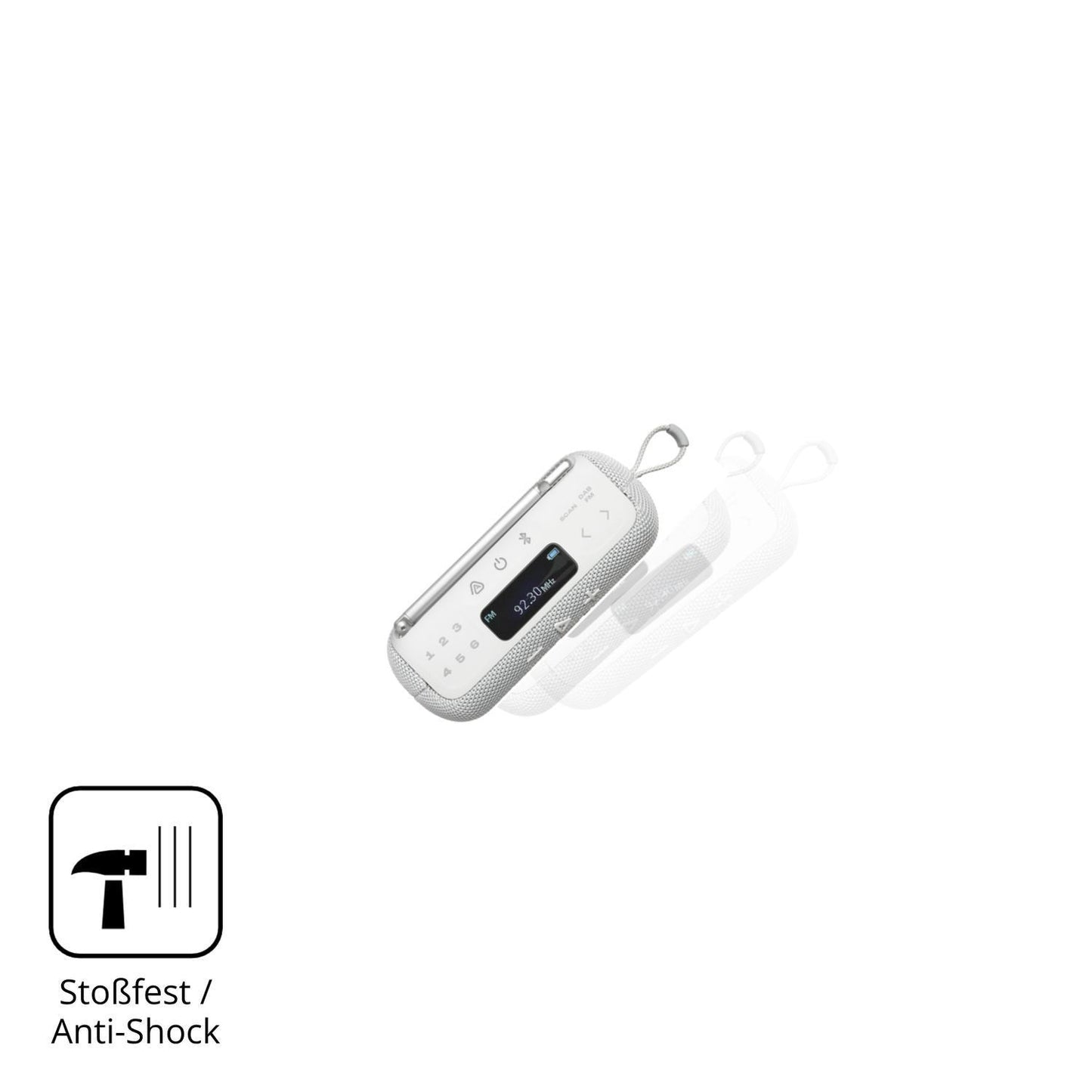2x 9H Schutzfolie matt für JBL Tuner 3 Panzerfolie (4)